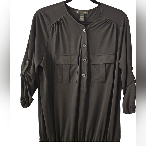 INC one-piece jumpsuit. Black, size Large. Beautiful...brand new, never worn. - Picture 4 of 4